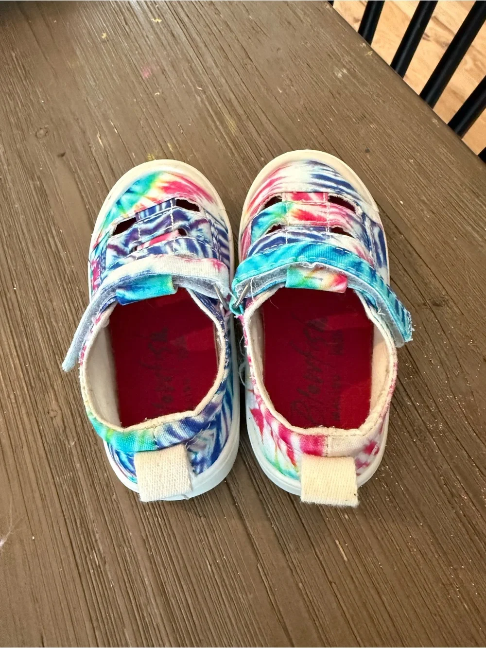 Blowfish Kids Tie-Dye Velcro Sandal Sneakers - Multicolor